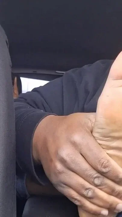 Naughty Footman Offers Lady a Ride as Long as He Rubs and Sucks on Her Size 11 Feet