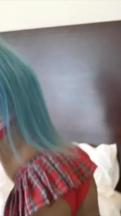 Extra Tiny Trans Girl Huge Crooked She Cock