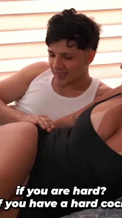 Stepsiblings share a bed for warmth but end up having sex without anyone noticing Clip 1