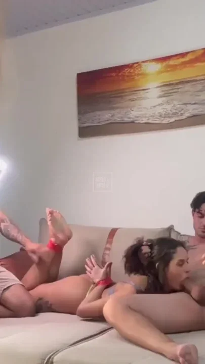 Couple swap - Husband makes wife swallow his friend's penis Clip 1
