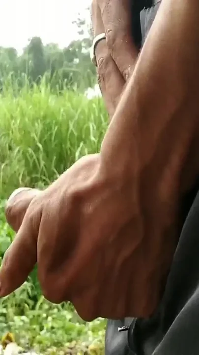 Solo Male Masturbation in Outdoorindian Desimast