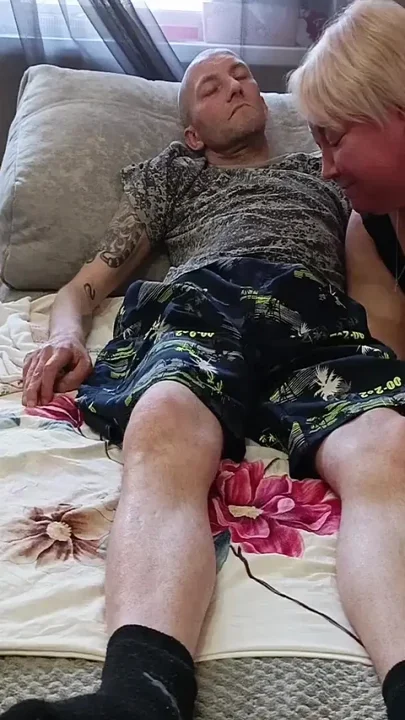 Stepmom Gives Me a Blowjob During a Break
