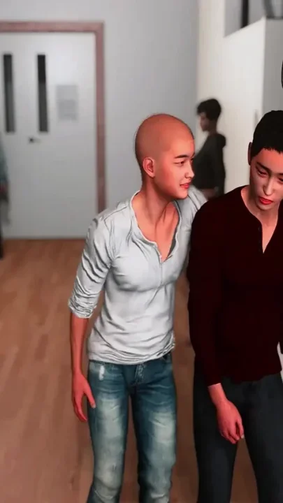 Two Beauty Student Group Sex - 3D Animation
