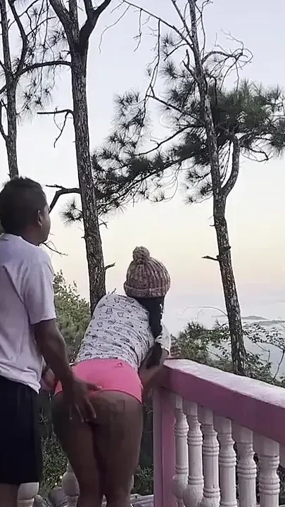 Having orgasm with the view