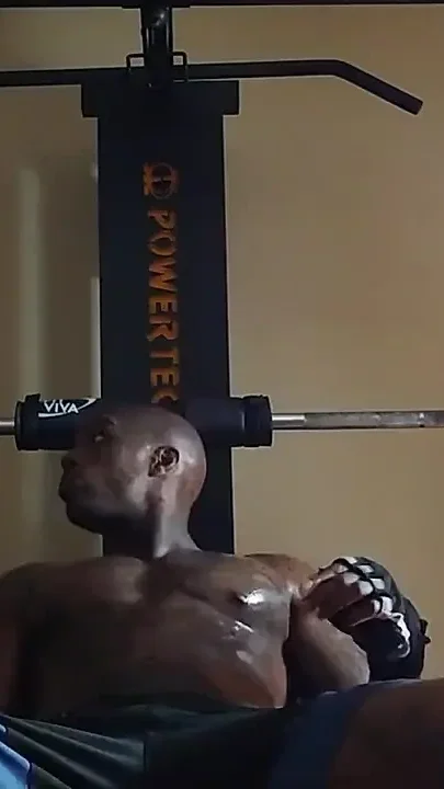 Hallelujah Johnson Tall Dark Chocolate Muscles Tattoos Body