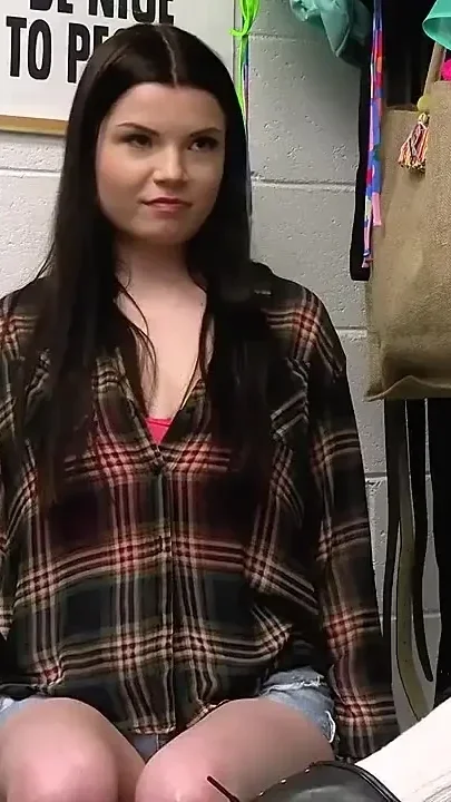 Fuck Your Way Out of Trouble Hot Teen Is Good at Sholifting but She's Better at Blowjobs
