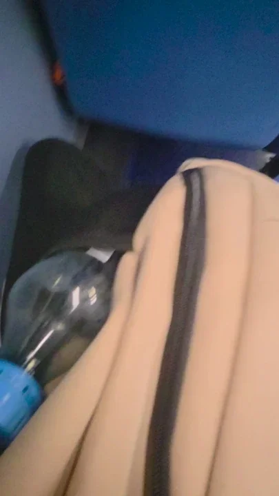 Dick out on a bus