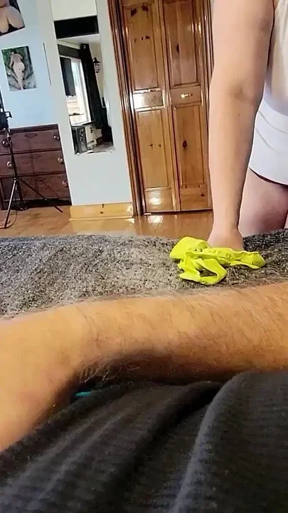 Does Naughty horny Stepmom get more then she bargained for Clip 1