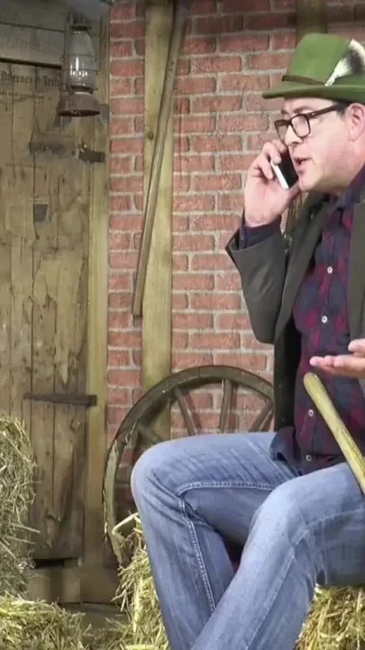 big boobed MILF has her fuck session in the barn