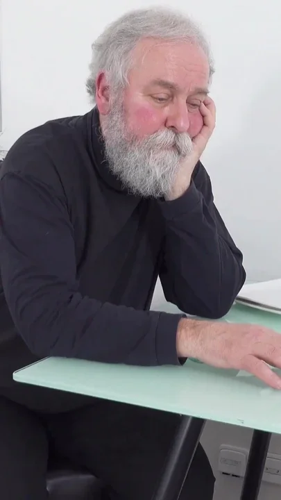 Fresh Babe Gives Old Man a Special Present