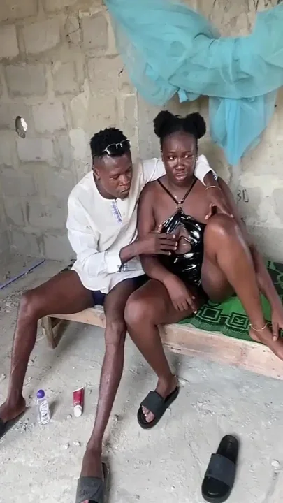 A Young 56-year-old Woman Paying an Intimate Visit to a Young Tattooed Prisoner