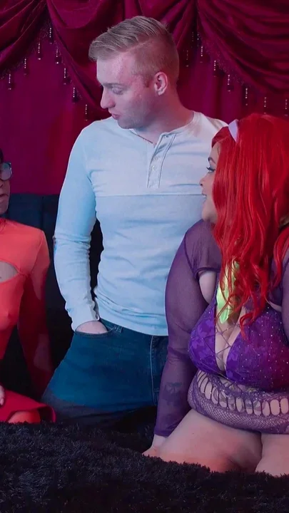 Mystery Fucking Anal Threesome
