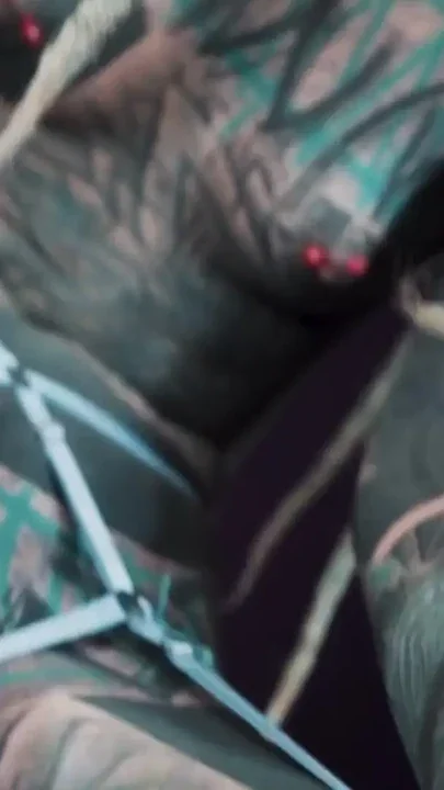 Alternative Girl Tattooed Throat Fucking and Anal Drilling Clip 1