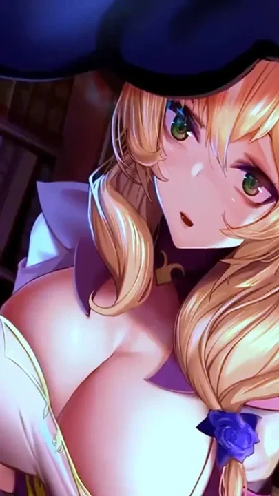 Magic Girl in Library - 2D Animation V203