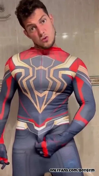 BOYGYM - Spiderman Cock Suprise