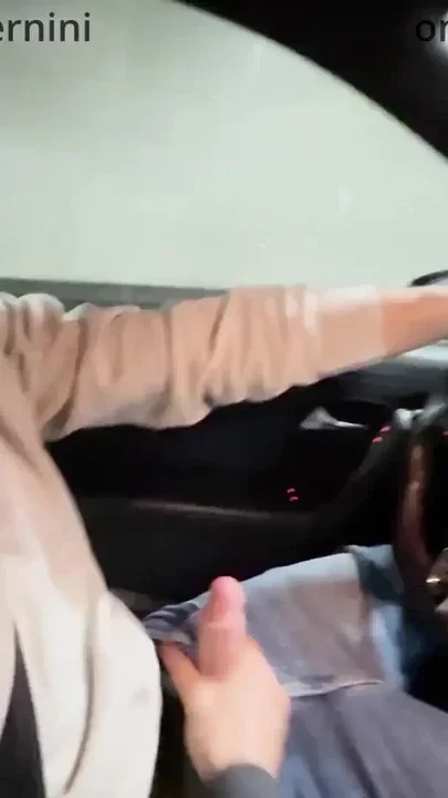 almost crashed the car when I jerked him off and tortured him after his orgasm Clip 2