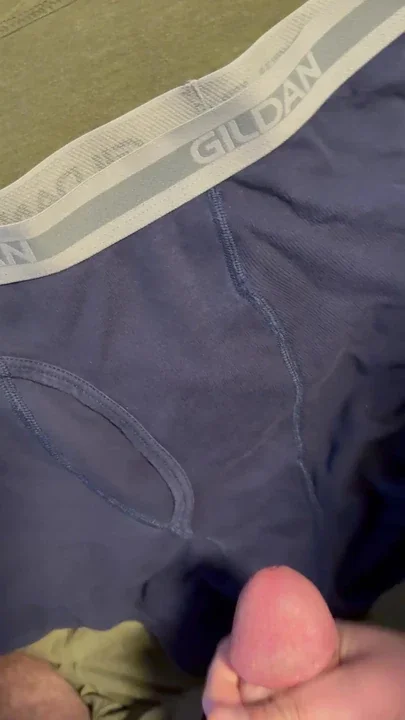 Cum on underwear 6