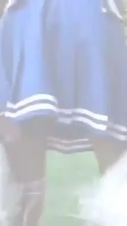 Cheerleader on the big black dickcum in mouth