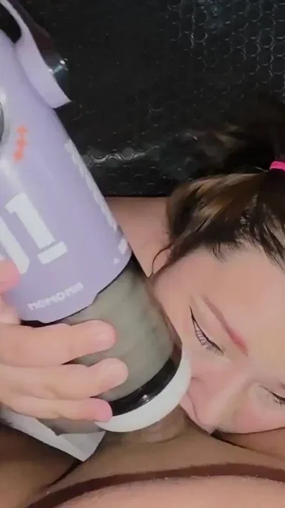 The SKULL MAN toy from BEYOURLOVER is so realistic that he cums inside while I'm