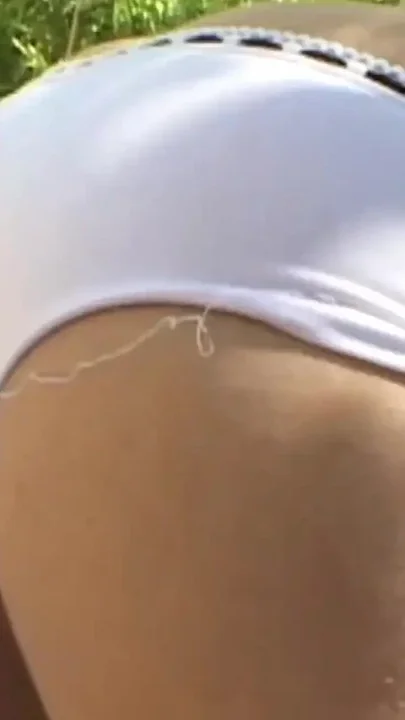 Stripping Fills the Blonde with an Urge to Have a Blowbang and to Swallow Loads