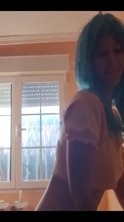 Fucking Blue Haired Emo Girl