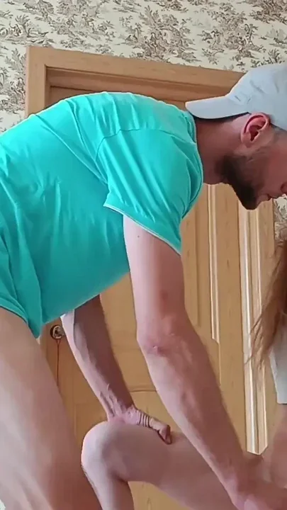 Beautiful Skinny Russian Milf Fucks with Her Coworker Clip 2