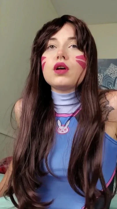 Monster Cock Fills Dva With Cum Clip 1