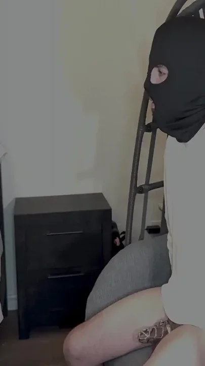 Sissy Cuck Watches as BBC Stretches My Cunt Out