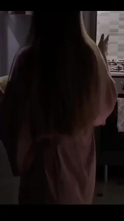 Real Sex in the Kitchen at Night
