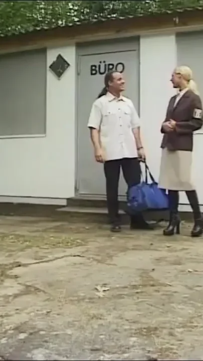A Blonde Horny MILF Have Sex Outside the House