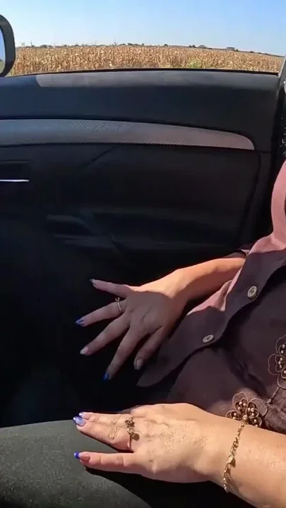 Intense Car Play - Tight Leggings Masturbation Blowjob & Messy Facial 305