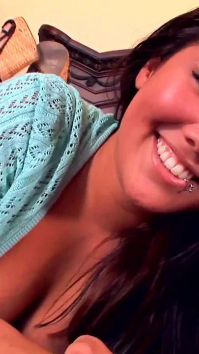 Asian teen loves to swallow cum