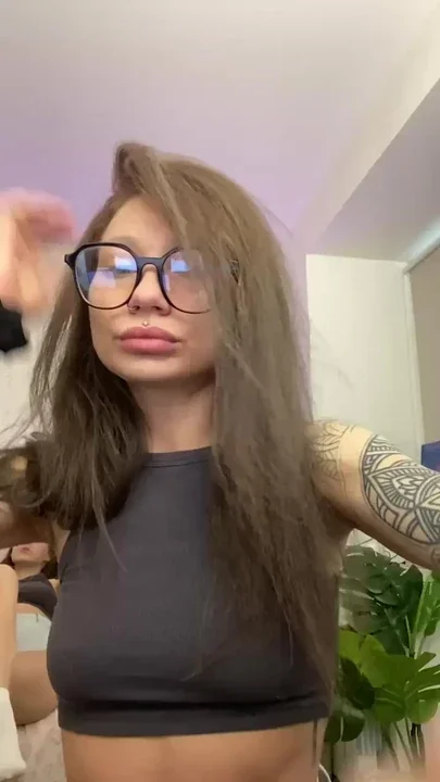 the whore pretended to be a good girl and almost restrained herself from taking
