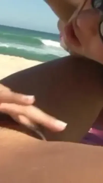 Anal experience on the beach