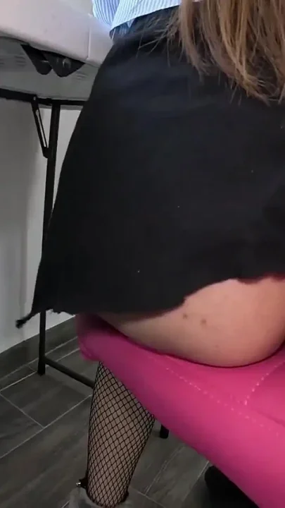 My Boss Catches Me Masturbating in the Office and so That He Won't Fire Me We