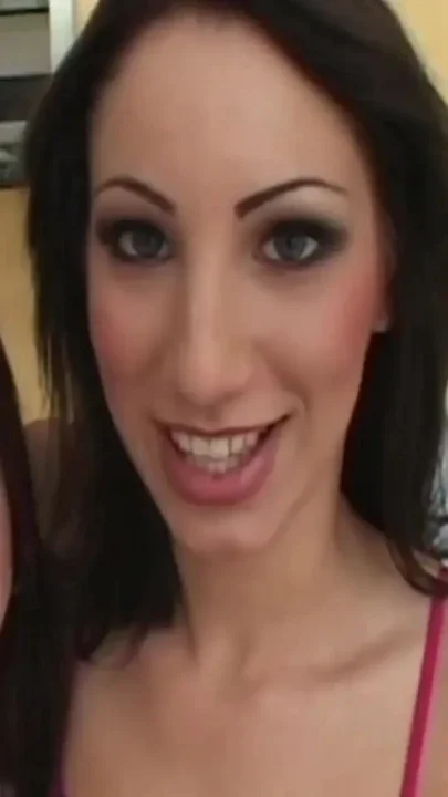 Sexy Brunettes Chloe Morgan and Crystal Clear Start a Steamy Threesome and Share His Cum