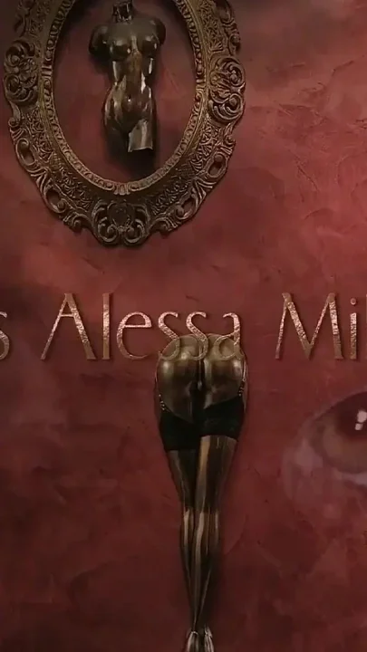 Miss Alessa Milano Red Latex Xxl Rubber Cock & My Sissybitchs Ass
