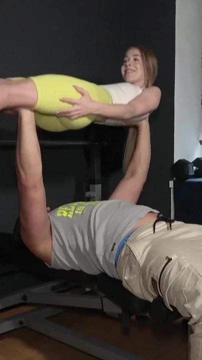 He Benchpressed Her - 45kg Teen Fucked by 2 Meter Meat Mountain