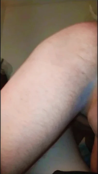 Wife masturbates the big-dicked guy from behind