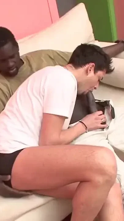 Black cock in a white ass
