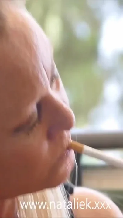 Smoking a Cigarette Masturbating & Tasting My Cum
