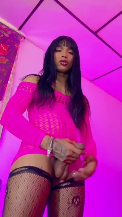Watch how I play with my big curved cock and make a mess of my nails Clip 1