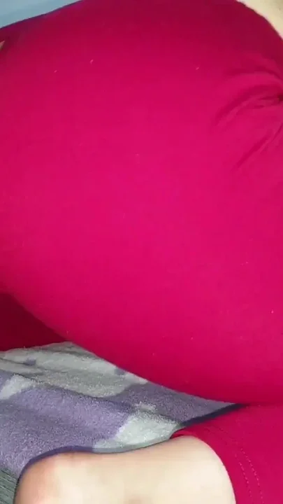 Mature in Red Tights Creampied on Table