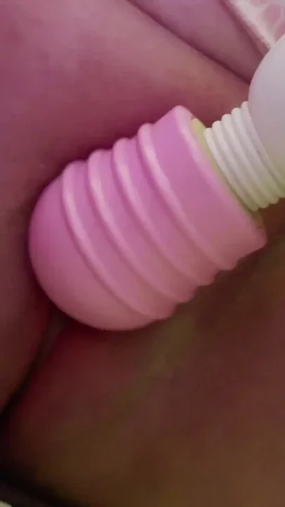Cougar Milf's Bound Clit Tourmented by Vibrating wand til it squirts creamy cum all over