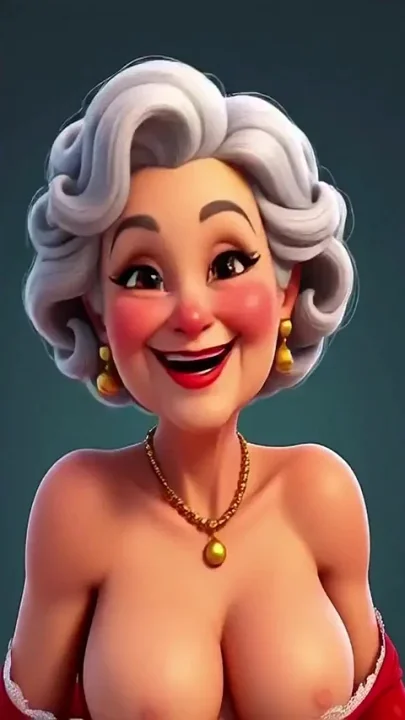 Topless Granny Animation