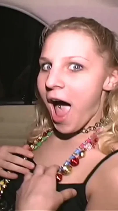 College girl fingers her pussy in my back seat