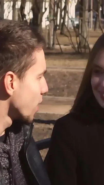Skinny blonde Adel fucks him after their date