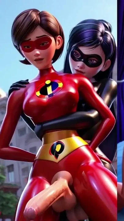 Superhero Ladyboy on a Filthy Mission – Stuffed with Cocks in Every Hole &