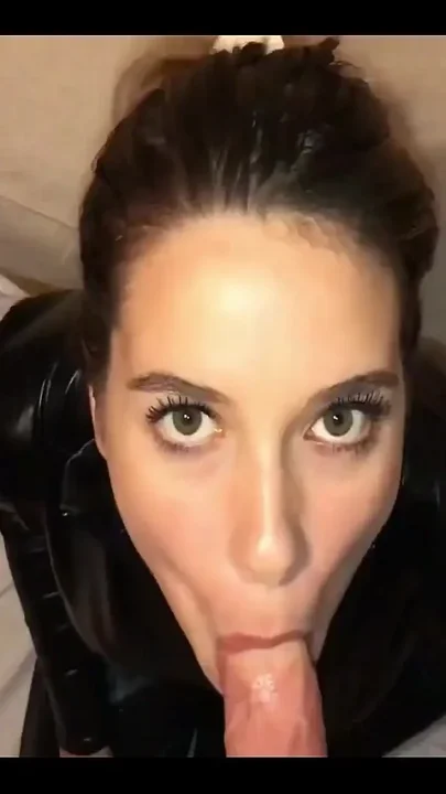 Catsuit Blowjob Both Angles