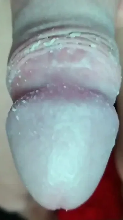 Showing Smegma Under Foreskin and Dirty Smelly Cock Jerking off